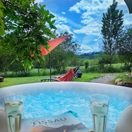 Coume A Case - Maison De Charme 4 Etoiles - Piscine Et Spa - Vallee D'Ossau
